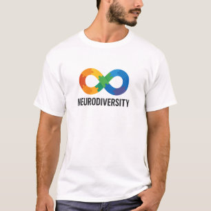 Camiseta Neurodiversidad Diseño de rompecabezas con infinit