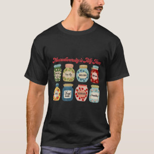 Camiseta Neurodiversidad es mi Jam Autism Inclusion Special