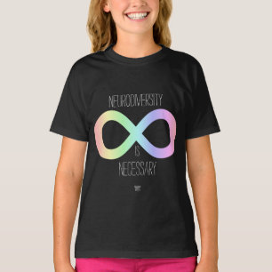 Camiseta "Neurodiversidad es necesaria" Autismo/ TDAH/ Past