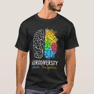 Camiseta Neurodiversidad - Espectro de autismo Asd Adhd Rai