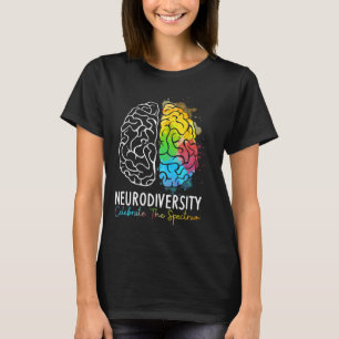 Camiseta Neurodiversidad - Espectro de autismo Asd Adhd Rai