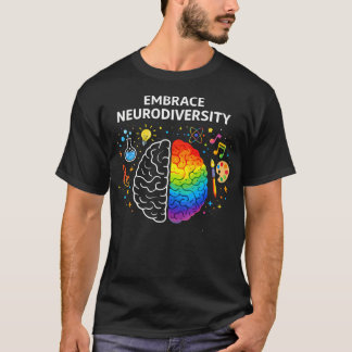 Camiseta Neurodiversidad - Espectro de Autismo Asd Tdah Arc