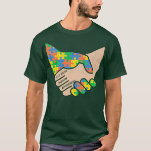 Camiseta Neurodiversidad Manos Neurodiversidad Autismo Conc