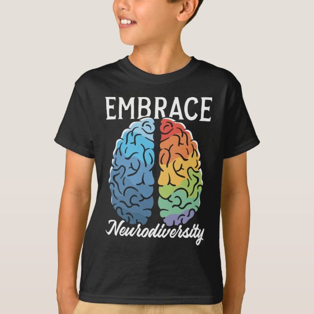 Camiseta Neurodiversidad Mental Health Awareness Colorful B (Anverso)