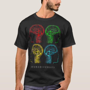 Camiseta Neurodiversidad para el TDAH y el Autismo Gráfico 