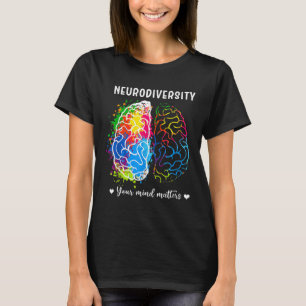 Camiseta Neurodiversidad Positiva Tu Mente Autismo Awarene