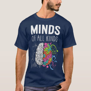 Camiseta Neurodiversidad Sensibilización sobre el autismo e