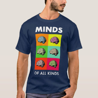 Camiseta Neurodiversidad Sensibilización sobre el autismo e