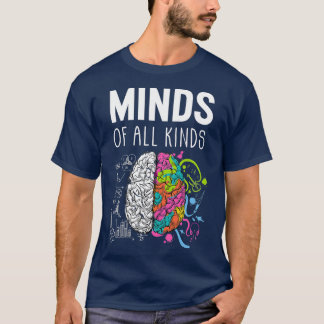 Camiseta Neurodiversidad Sensibilización sobre el autismo e