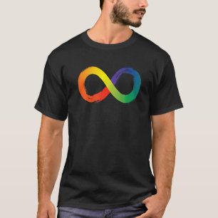 Camiseta Neurodiversidad Símbolo infinito espectro autismo 