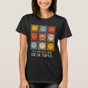 Camiseta Neurodiversidad Todos los Cerebros Son Hermosos Au