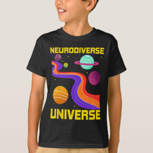 Camiseta Neurodiversidad Universo Neurodiversidad Autismo A