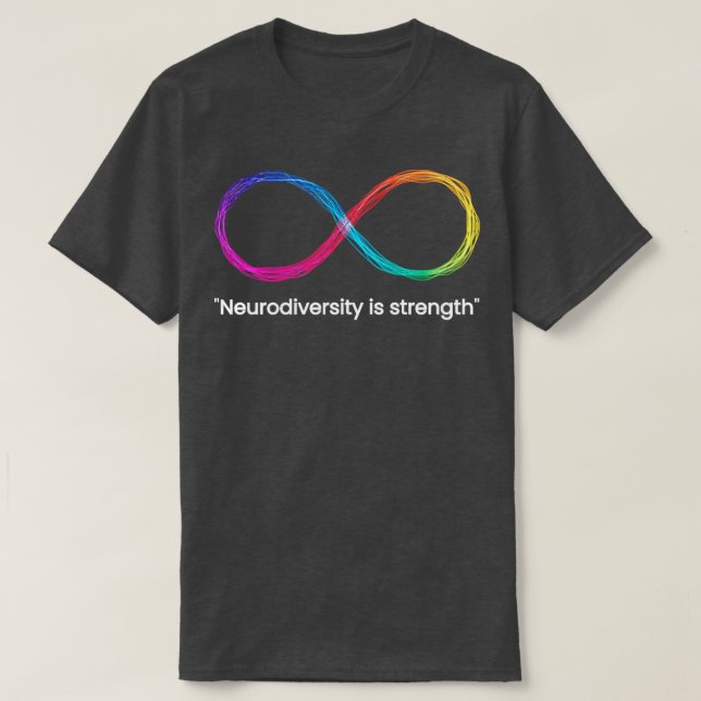 Camiseta Neurodiversity is strength (Diseño del anverso)