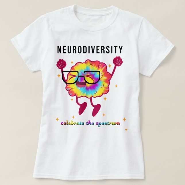 Camiseta Neurodiversity Shirt Autistic Acceptance Autism Aw (Diseño del anverso)