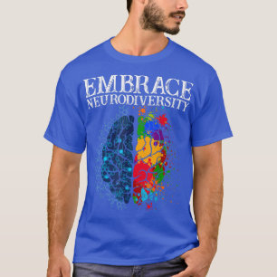 Camiseta Neurodiversity Shirt - Embrace Autism Awareness Gi