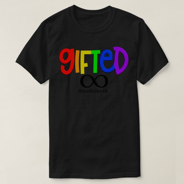 Camiseta Neurodiverso Gifado (Diseño del anverso)