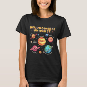 Camiseta Neurodiverso Universo Educación Especial Autismo A