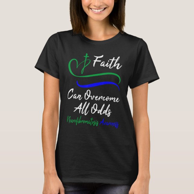 Camiseta Neurofibromatosis Awareness Support Christian Cros (Anverso)