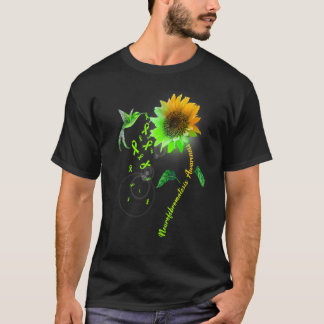 Camiseta Neurofibromatosis Conciencia Hummín de girasol ver