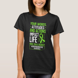 Camiseta Neurofibromatosis Conciencia Neurológica Trastorno