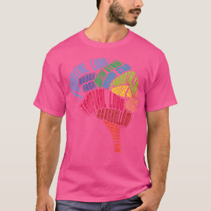 Camiseta Neurología Anatomía del Cerebro Humano Neurologist