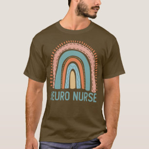 Camiseta Neurología del arcoiris Pastel Neuro Enfermera Cla