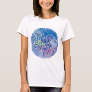 Camiseta Neurona Acuarela
