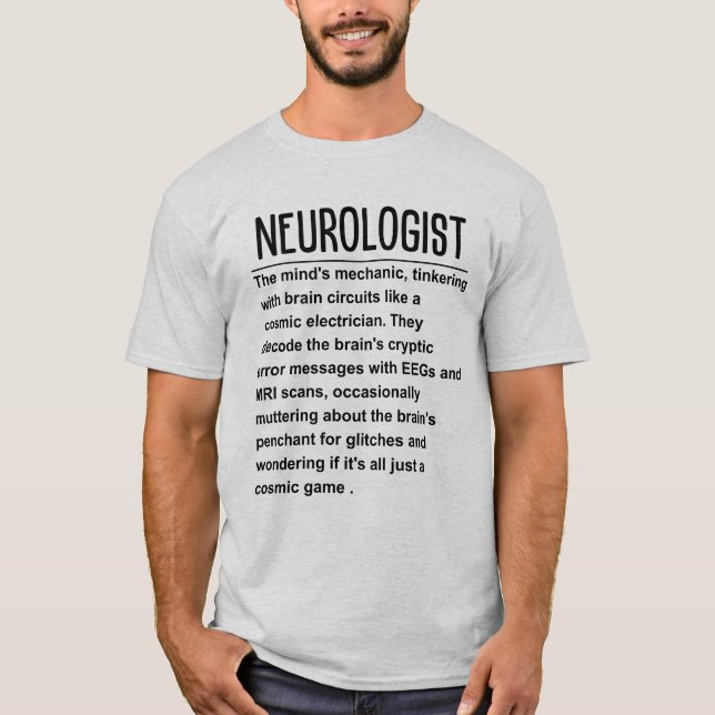 Camiseta Neuroólogo (Anverso)