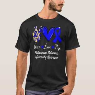 Camiseta Neuropatía Autónoma Autoinmune Paz Esperanza Bl