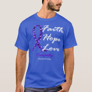 Camiseta Neuropatía Conciencia Fe Esperanza Amor En Esta Fa