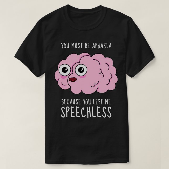 Camiseta Neuroscience aphasia valentines cumpleaños de Navi (Diseño del anverso)