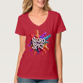 Camiseta NEUROSPICY neurodiversidad autismo tdah dislexia