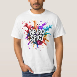 Camiseta NEUROSPICY neurodiversidad autismo tdah dislexia