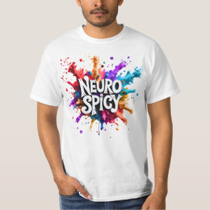 Camiseta NEUROSPICY neurodiversidad autismo tdah dislexia