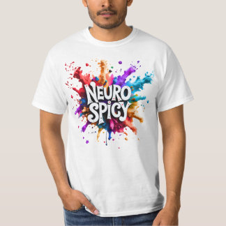 Camiseta NEUROSPICY neurodiversidad autismo tdah dislexia