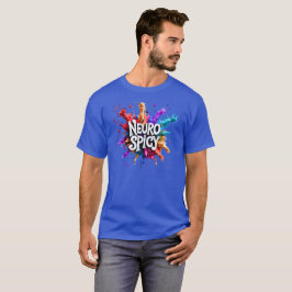 Camiseta NEUROSPICY neurodiversidad autismo tdah dislexia
