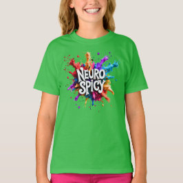Camiseta NEUROSPICY neurodiversidad autismo tdah dislexia