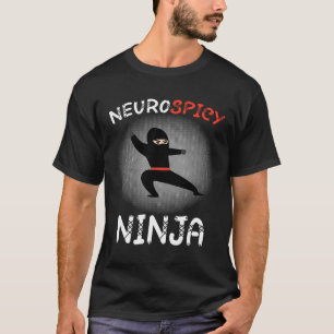 Camiseta Neurospicy Ninja Autism Shirt Para Niños Neurodive