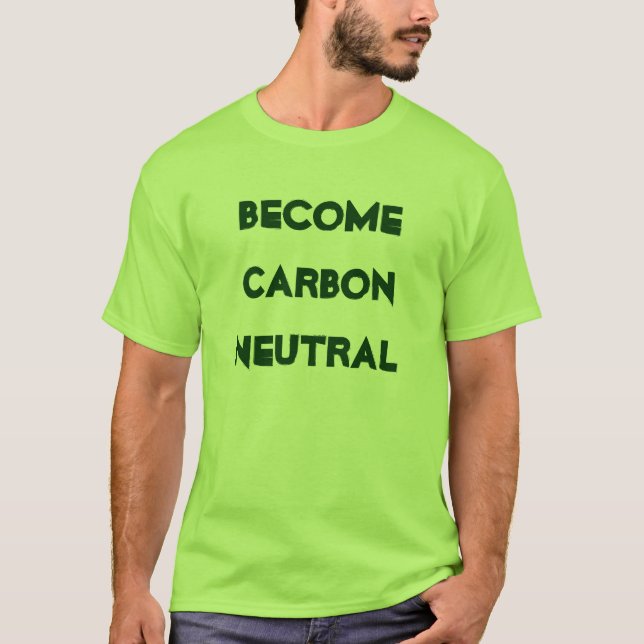 Camiseta Neutral convertido del carbono (Anverso)