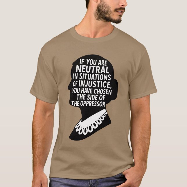 Camiseta Neutralidad equivale a opresión" en estilo de silu (Anverso)