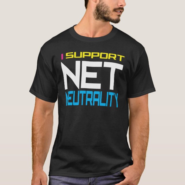 Camiseta Neutralidad neta de Suppor (Anverso)