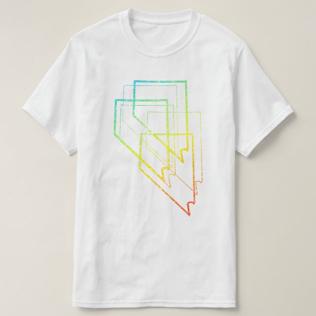 Camiseta nevada chill blur (Diseño del anverso)