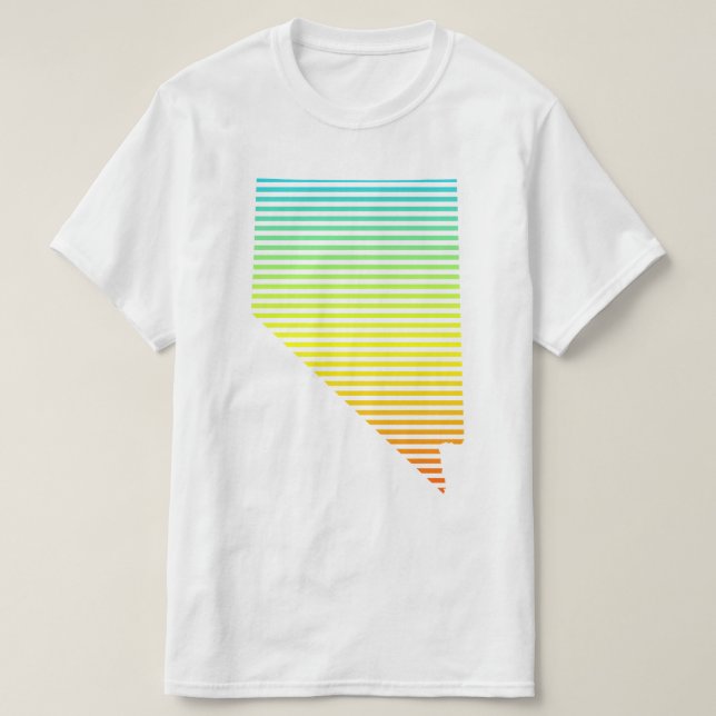 Camiseta nevada chill fade (Diseño del anverso)