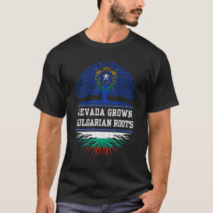 Camiseta Nevada Creció Con Raíces Búlgaras Bulgaria