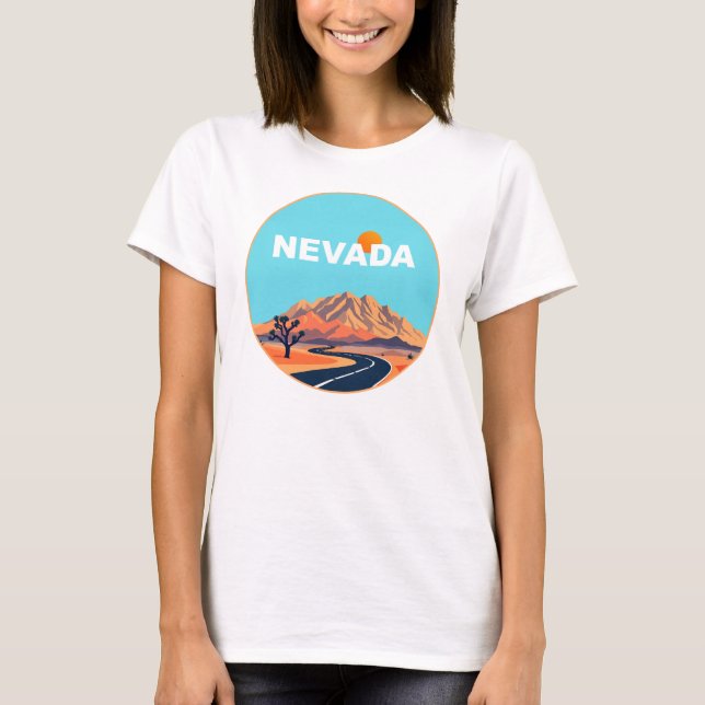 Camiseta Nevada Estados Unidos de América (Anverso)