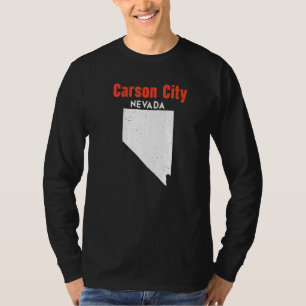 Camiseta Nevada Estados Unidos Estado América Viaje Nevadan
