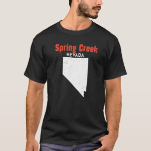 Camiseta Nevada Estados Unidos Viaje Nevadan Spring Cre