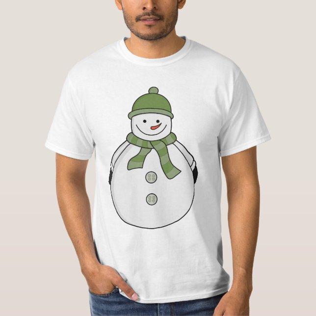 Camiseta Nevada fría (Anverso)