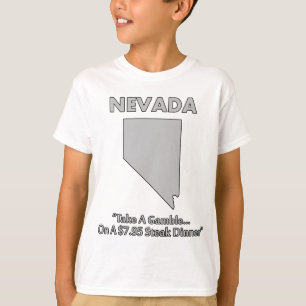 Camiseta Nevada - Haz una Apuesta... en una Cena de Bistec