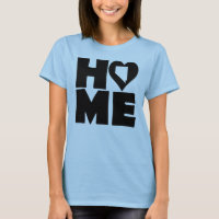Camiseta Nevada Home Heart State Tees